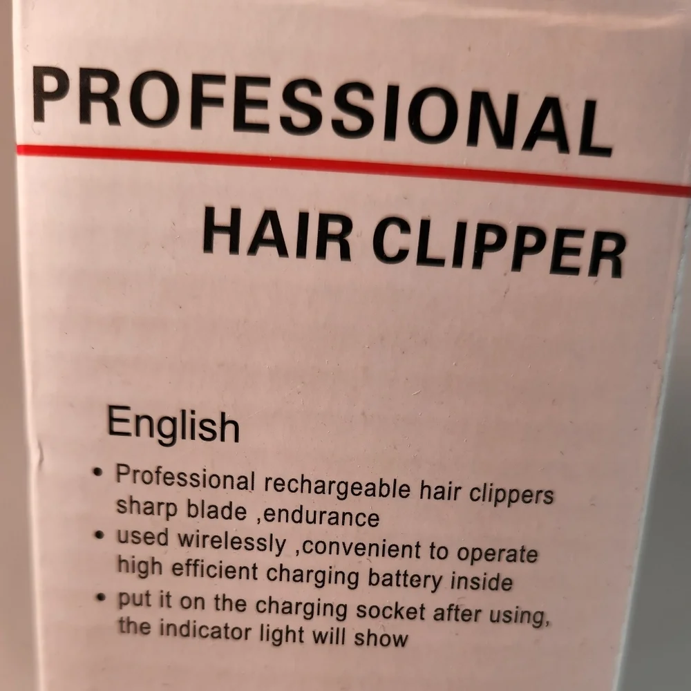 PRO Professional Hair Clipper Set.